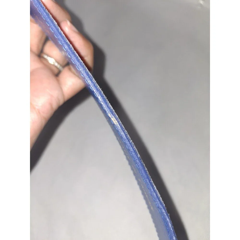 Vintage Women's Honors Accessories Genuine Suede Belt Small 80s Blue Periwinkle